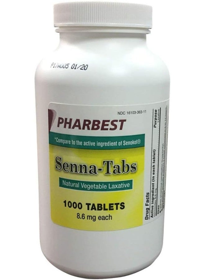 PHARBEST Sennamg Natural Vegetable Laxative Tablets